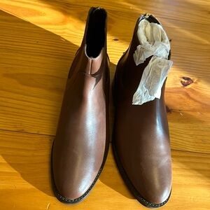 Brown Cole Hahn Booties